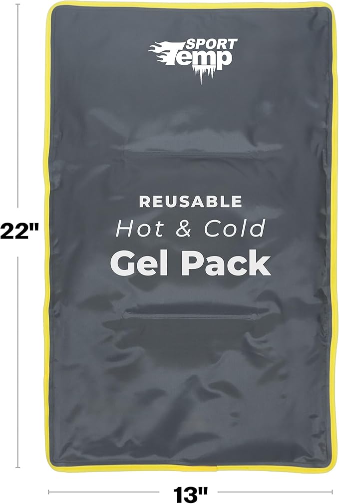 Hot & Cold Reusable Gel Packs Flexible Soft Compress - Image 2