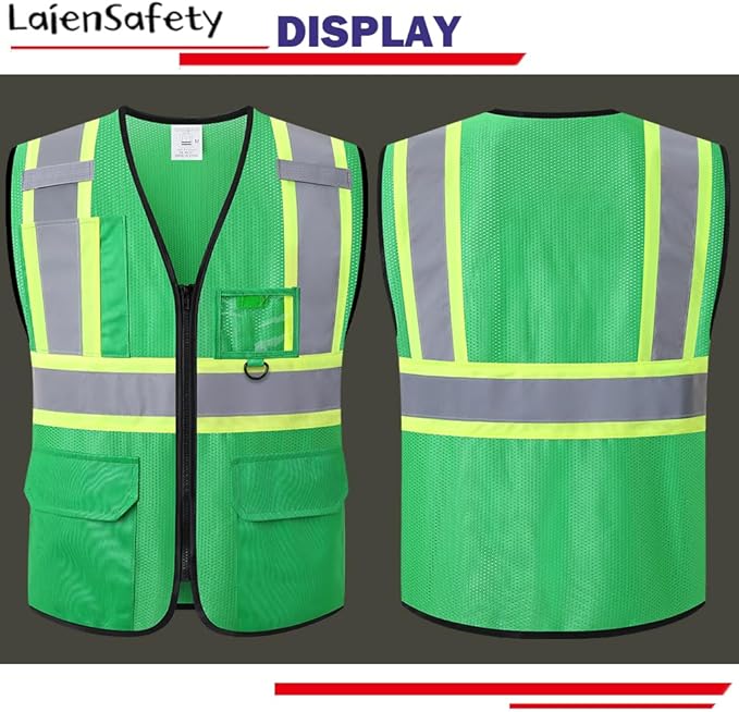 Reflective Safety Vest for Men Women - Image 4