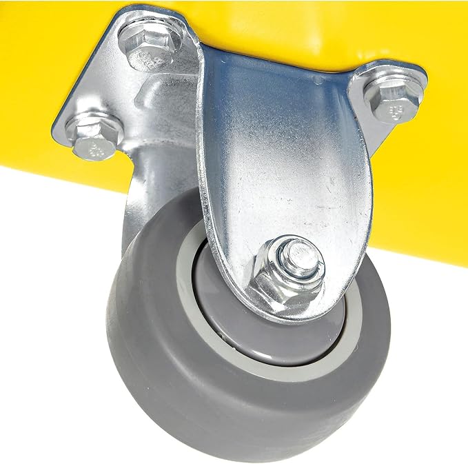 Global Industrial 6 Bushel Plastic Bulk Box Truck, Direct Mount Base, 500 lbs. - Image 7