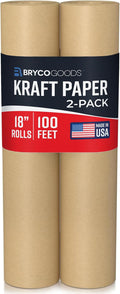 Bryco Goods Brown Kraft Packing Paper Rolls by BrycoGoods