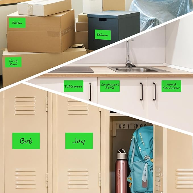 500 Pcs Large Moving Labels for Boxes 3 ×5 Inch Vinyl Self Adhesive Rectangle - Image 5
