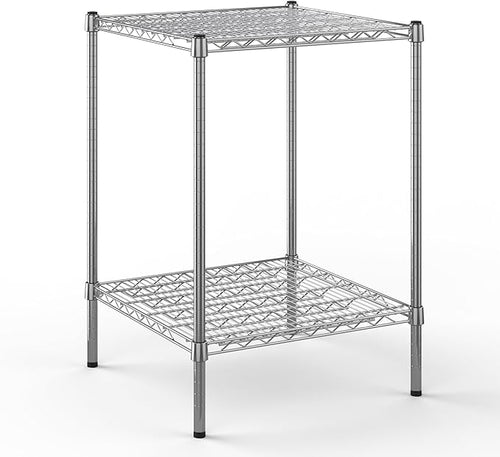 24" Deep x 24" Wide x 34" Height Wire Shelving Kit | 2-Tier | NSF Commercial by Regal+Altair