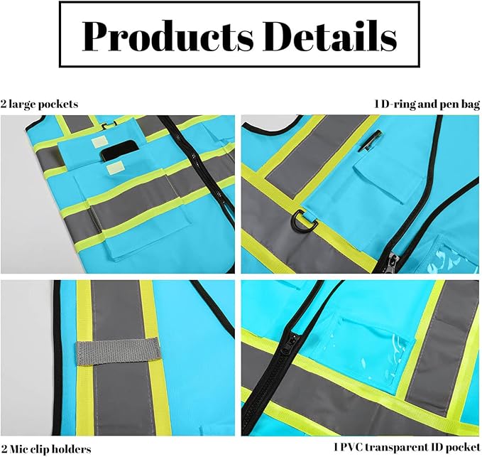 Safety Vest Reflective High Visibility - Image 2