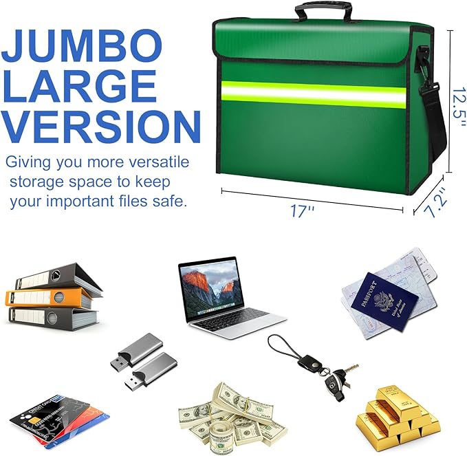 6500°F Large Fireproof Document Organizer - Image 6