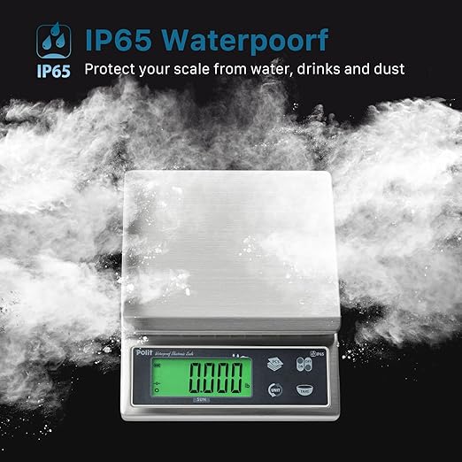 Polit Sun IP65 Waterproof Rechargeable Food Scale — 13lb/6kg High-Precision - Image 4