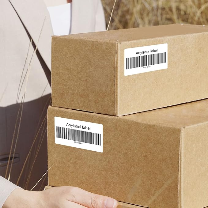 2.25" x 1.25" White Direct Thermal Labels, Replacement - Image 5