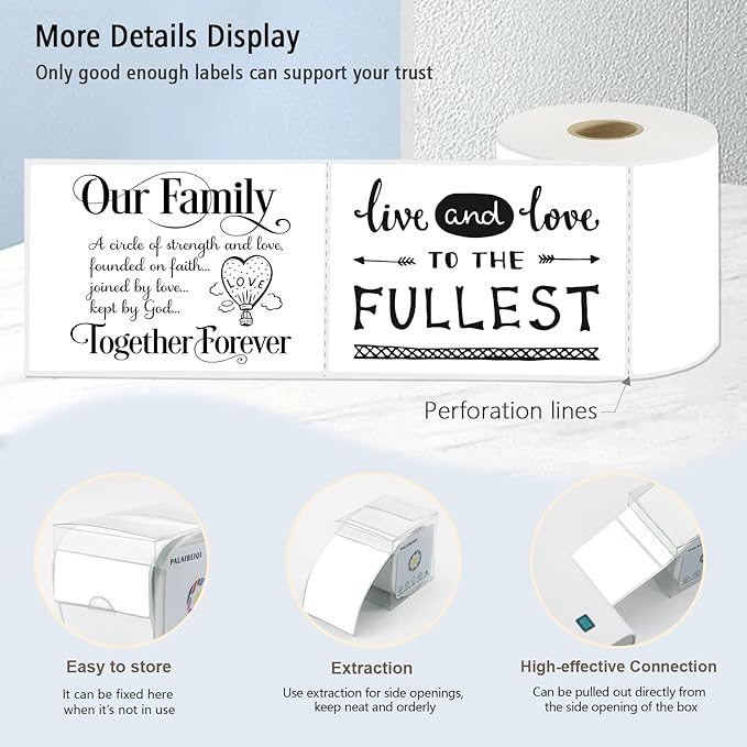 3x5 Inch Thermal Label Stickers, Moving Boxes, Address & Inventory Organization - Image 4
