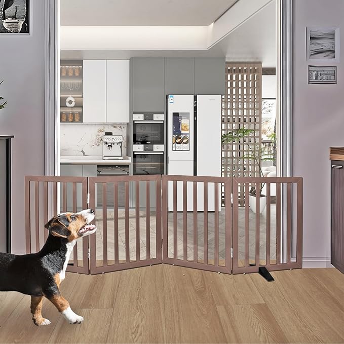 ZJSF Freestanding Indoor Dog Gate - Image 2
