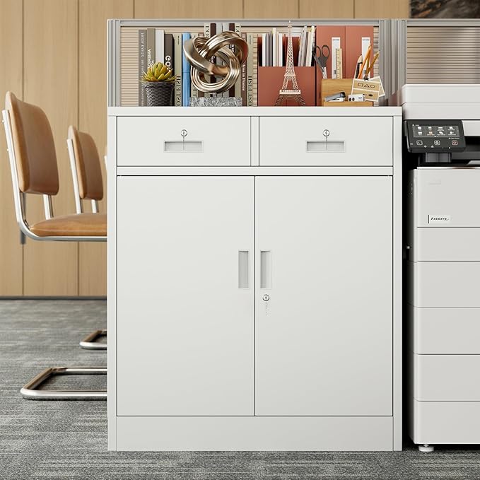 BESFUR Metal Storage Cabinet - Image 8