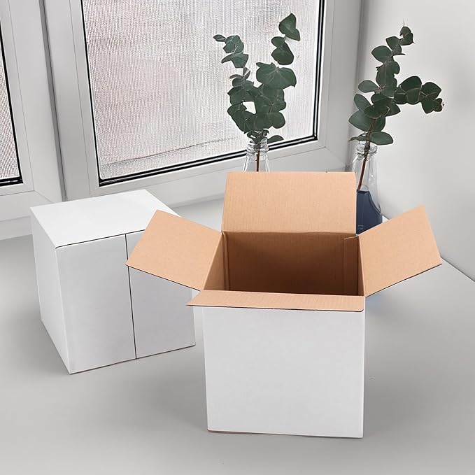 Hoikwo 7x7x7 Shipping Boxes Set of 25 - Image 6