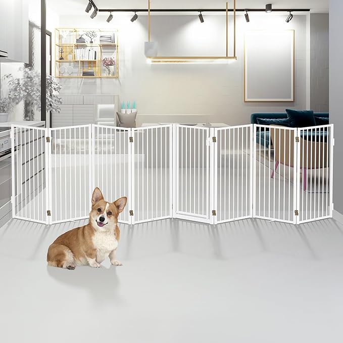 Metal Freestanding Dog Gates - Image 7