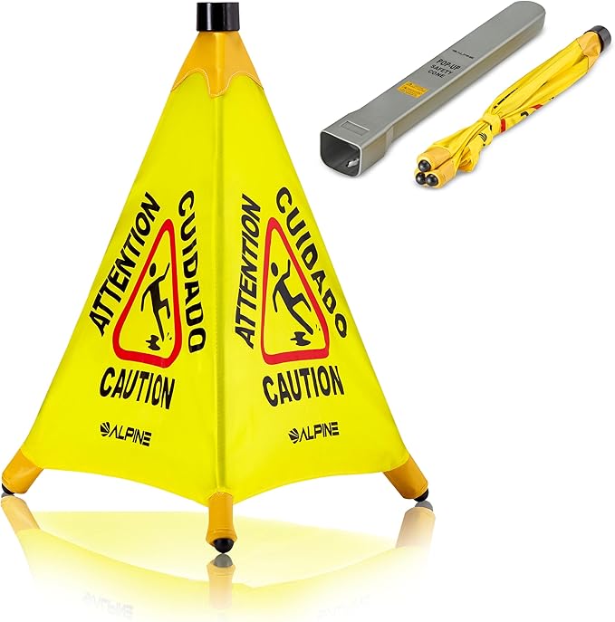 Alpine Caution Wet Floor Sign 6 Pack - Image 8