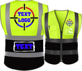 Personalized High Reflective Safety Vest Custom Hi Vis Safety Vest Men Women by SSYCWRSV
