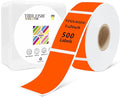 1x2 inch Label Stickers Roll for Thermal Printer 500PCS Colored Removable by YOULAISHI