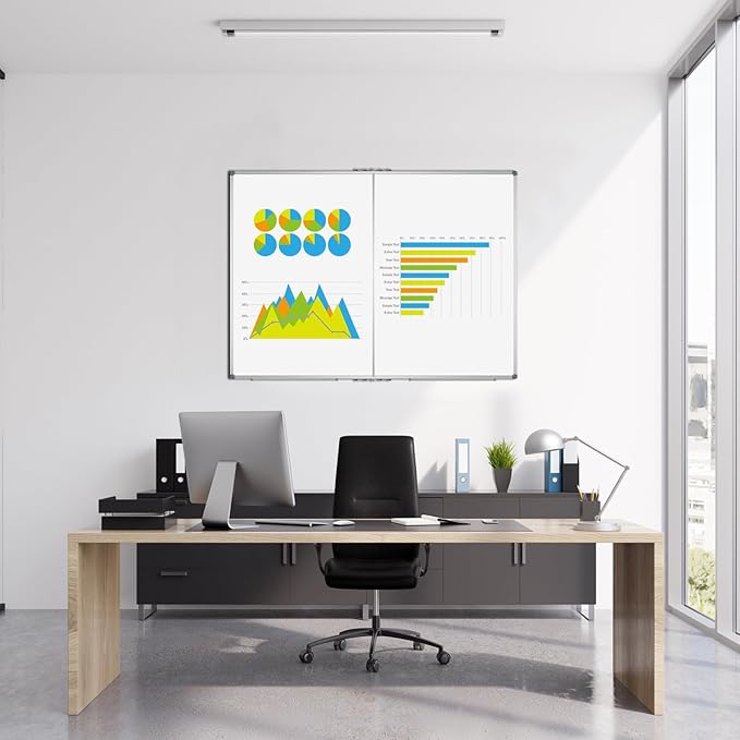 JILoffice Magnetic Foldable White Board 48 x 36 Inches, Dry Erase Whiteboard - Image 6