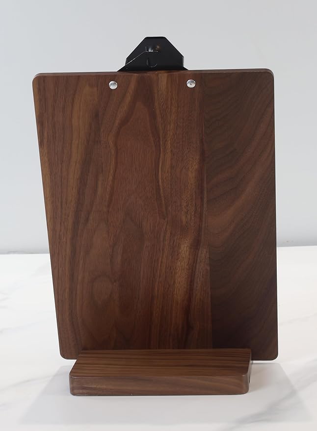 Solid Hardwood Walnut Clipboard - Image 5