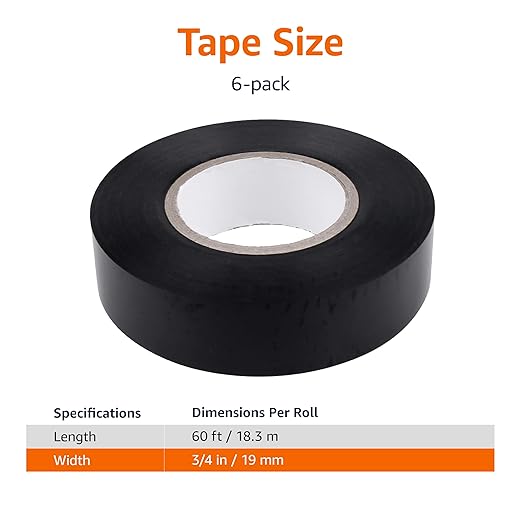Amazon Basics Electrical Adhesive Tape, - Image 4