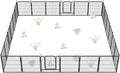 FXW Garden Fence Outdoor for The Yard – 32in x 54.7ft Heavy Duty Metal Animal by FXW