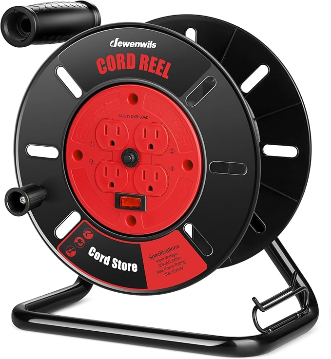 DEWENWILS Extension Cord Storage Reel by DEWENWILS