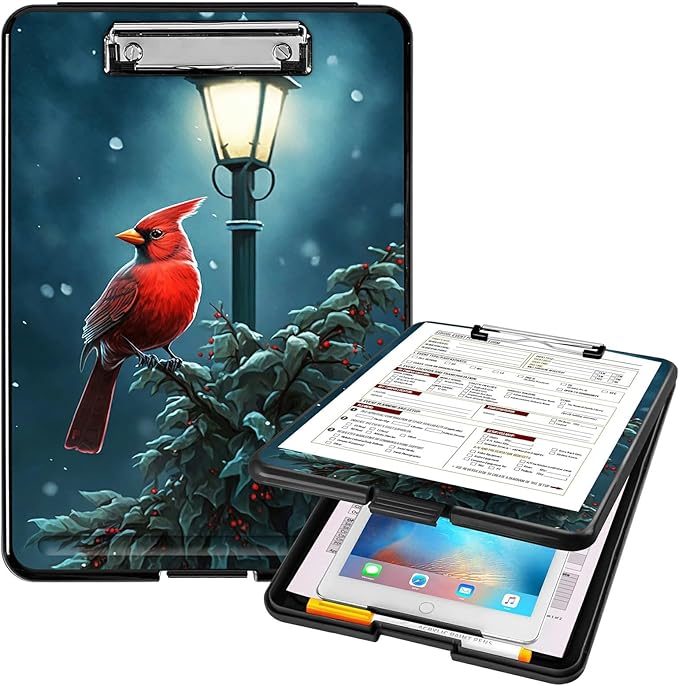 A4 Clipboards, Heavy Duty Waterproof Nursing Plastic Folder Clipboard by Unknown