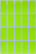 Royal Green Colored File Stickers 1.57 inch x 0.75 inch by RoyalGreen