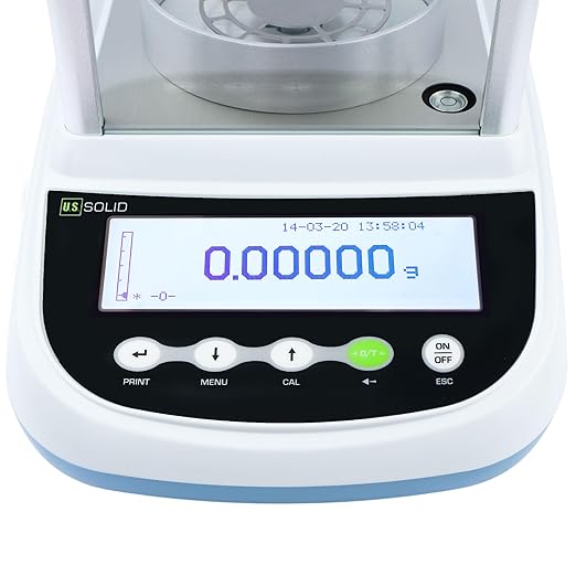 U.S. Solid Semi-Micro Lab Scale, 82 g x 0.01 mg / 220 g x 0.1 mg, Analytical - Image 2