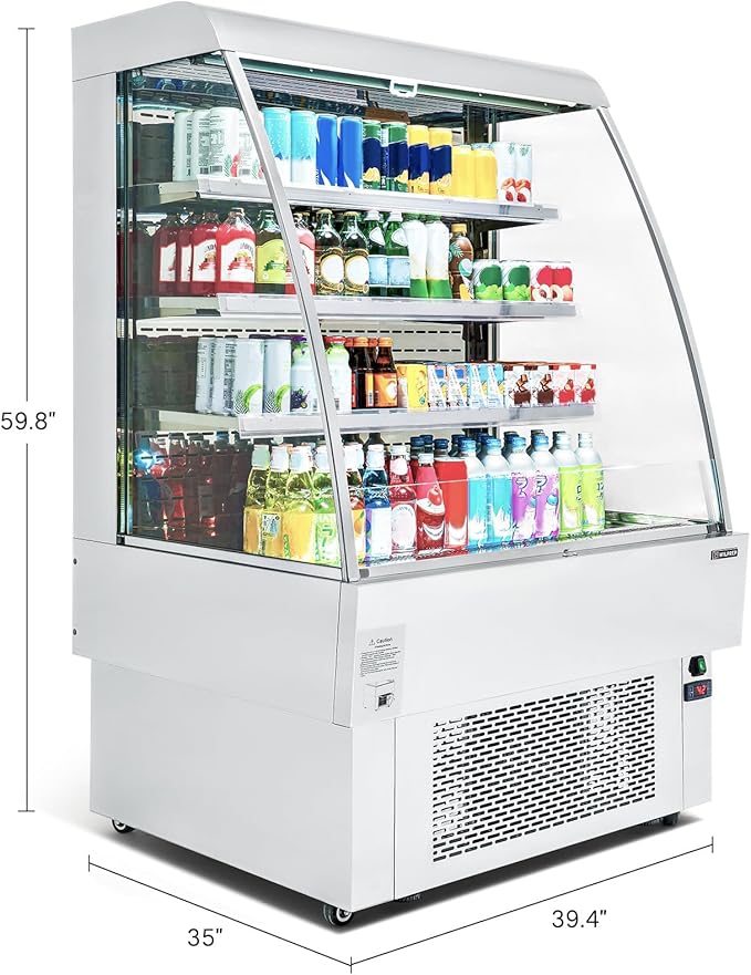 Wilprep 39"" Vertical Open Air Merchandiser - Image 7