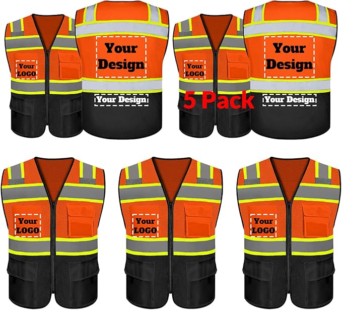 Safety Vest Customize Logo by evershare