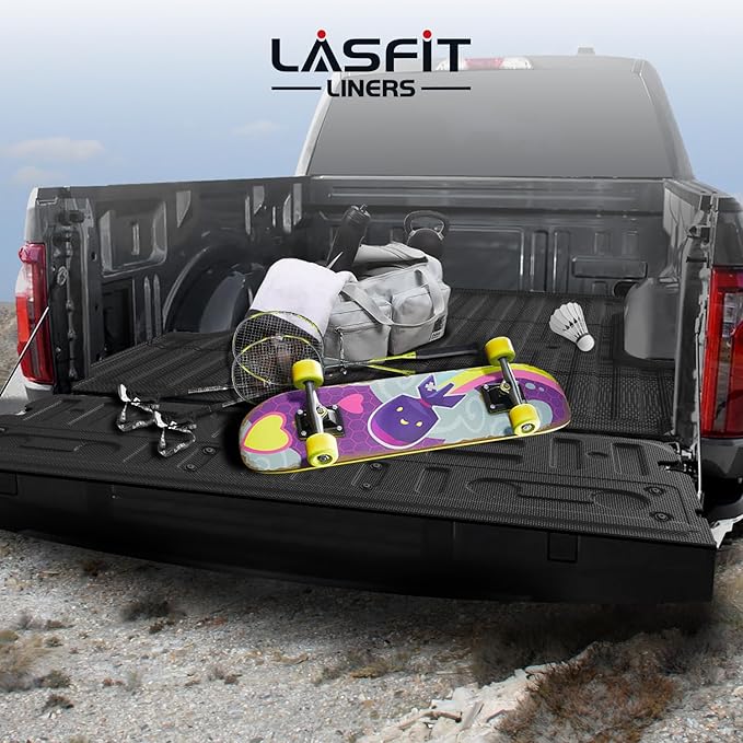LASFIT Tailgate Mat for Ford F-150 2021-2026 Truck Tailgate Liner All Weather - Image 7