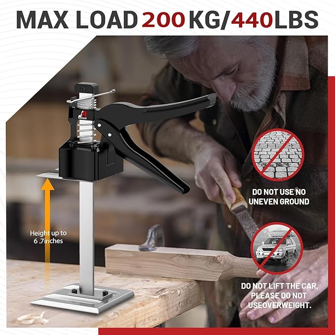 Labor Saving Arm Jack Handle 2 Pack, 12 in Construction, Load 440LBS - Image 5