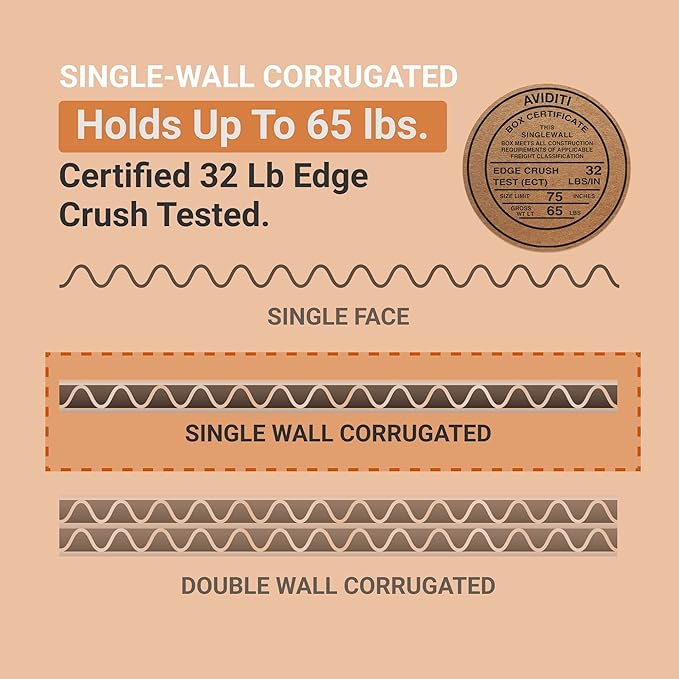 AVIDITI 15 x 10 x 10 Corrugated Cardboard Boxes, Medium 15"L x 10"W x 10"H - Image 4