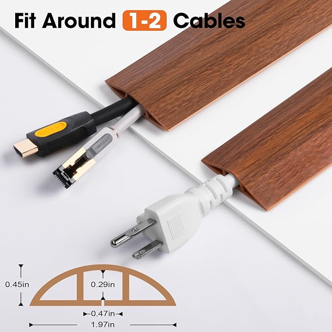 10 FT Floor Cord Cover, Cord Covers - Image 2