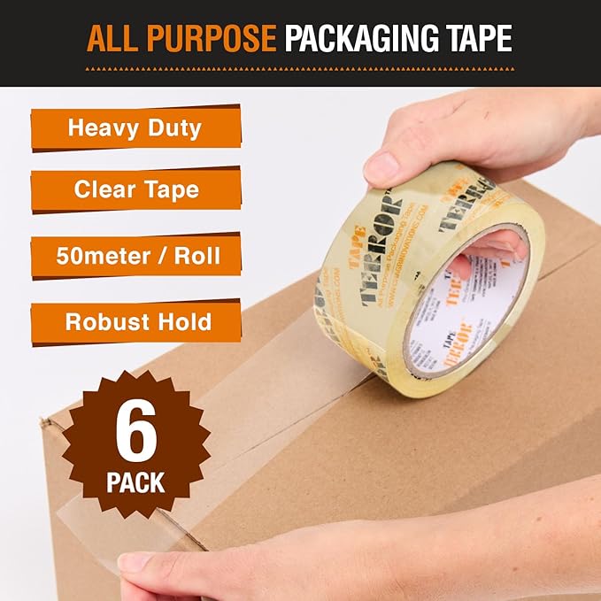 All-Purpose Clear Packing Tape - Image 2