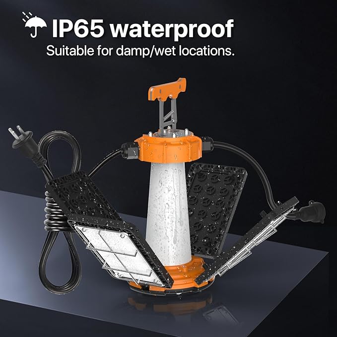 LED Temporary Work Light: 80W 12000LM Led Work Light - Image 7