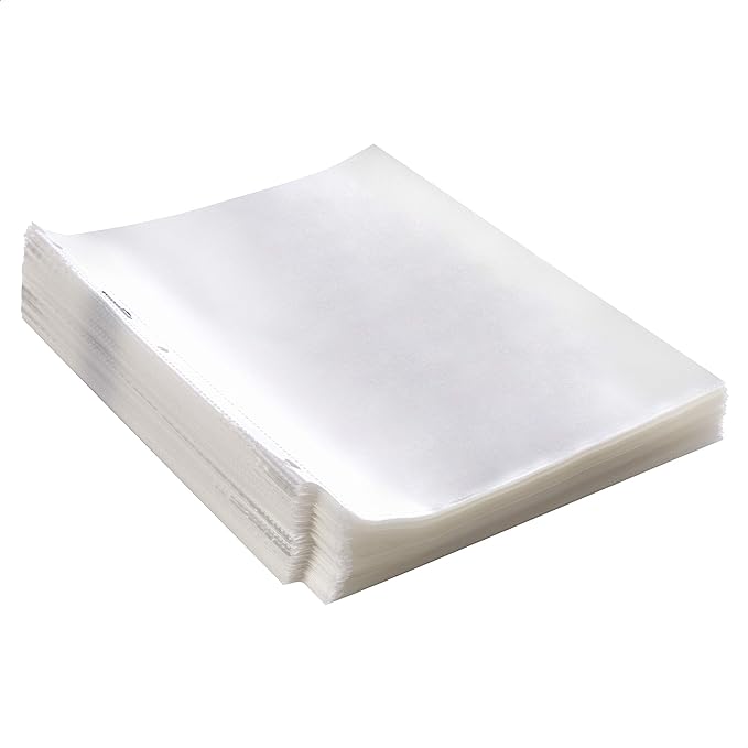 Amazon Basics Polypropylene Sheet Protector, 200 Pack by AmazonBasics