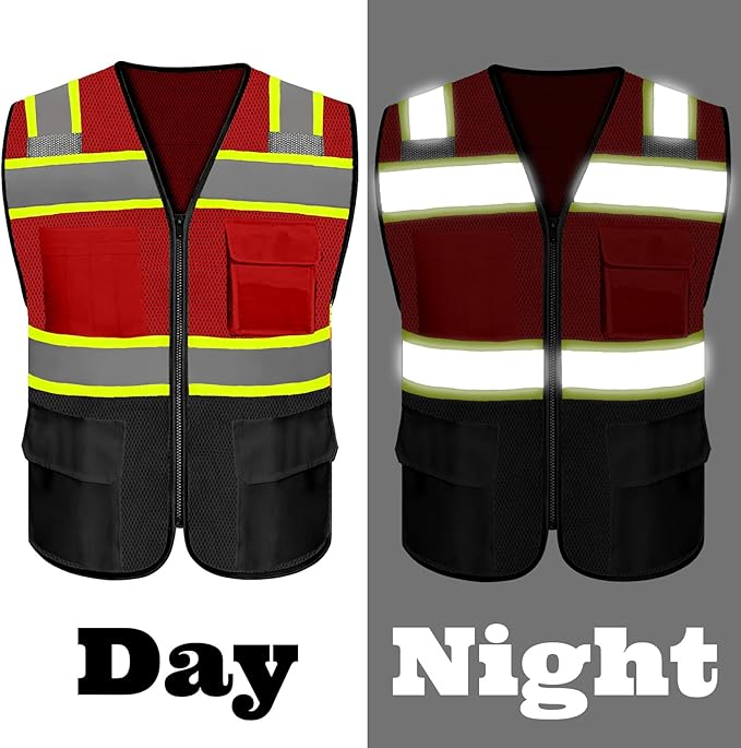 Safety Vest Reflective High Visibility - Image 3