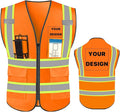 YOWESHOP High Visibility Reflective Safety Vest by YOWESHOP