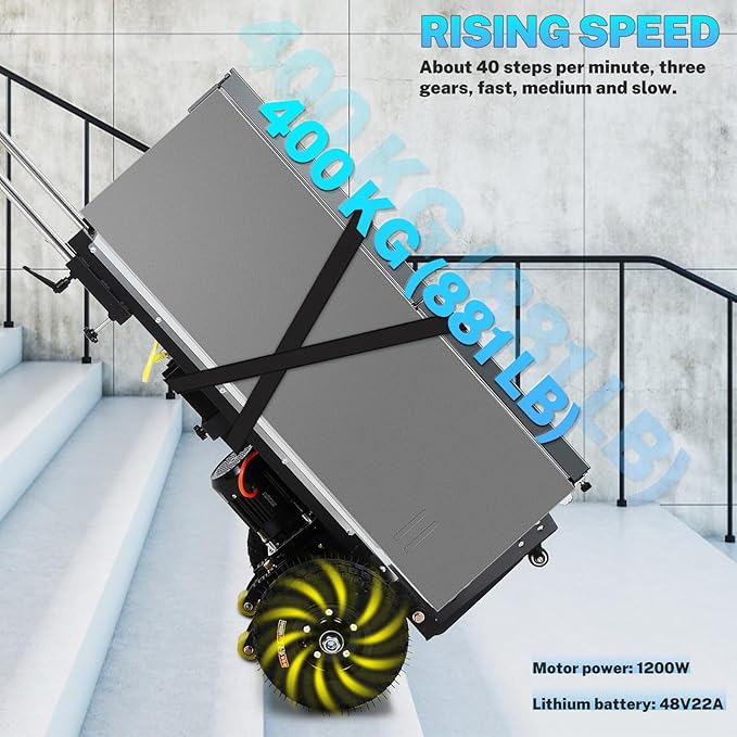 Folding Stair Climber Hand Trucks Climbing Cart - Image 7