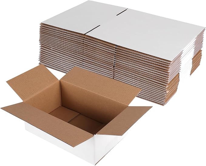 Hoikwo 8x5x3 Shipping Boxes Set of 25 by Hoikwo
