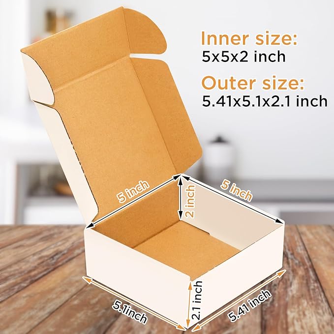 Corrugated Mailer, Small Shipping Box - Image 2