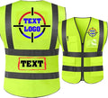 Personalized High Reflective Safety Vest Custom Hi Vis Safety Vest Men Women by SSYCWRSV
