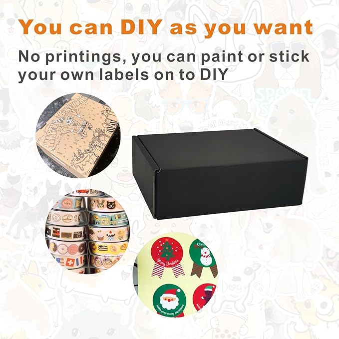 50 Pack 6x4x2'' Small Shipping Boxes, Corrugated Cardboard Mailers - Image 5