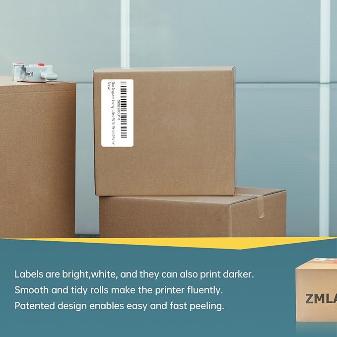 12 Rolls 4" x 2" Thermal Labels - Image 5