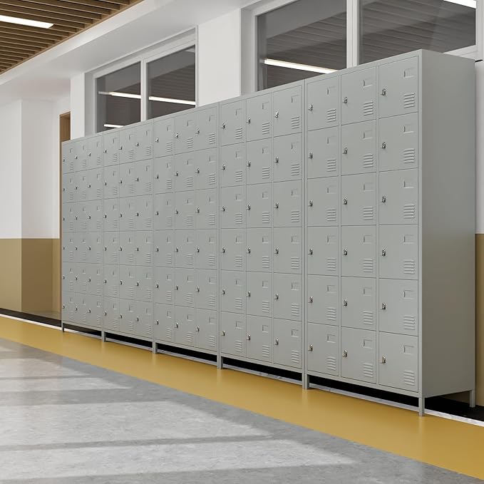 72" inch Employee Locker, Tall Metal Locker - Image 6