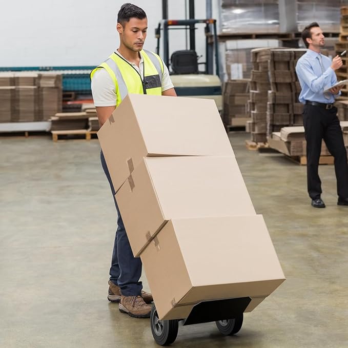 Goplus Hand Truck, P-Handle Hand Truck Dolly - Image 9