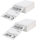 DGBDPACK Fanfold Direct Thermal Shipping Labels 4''x6'' 600 Labels/2 Stacks by DGBDPACK