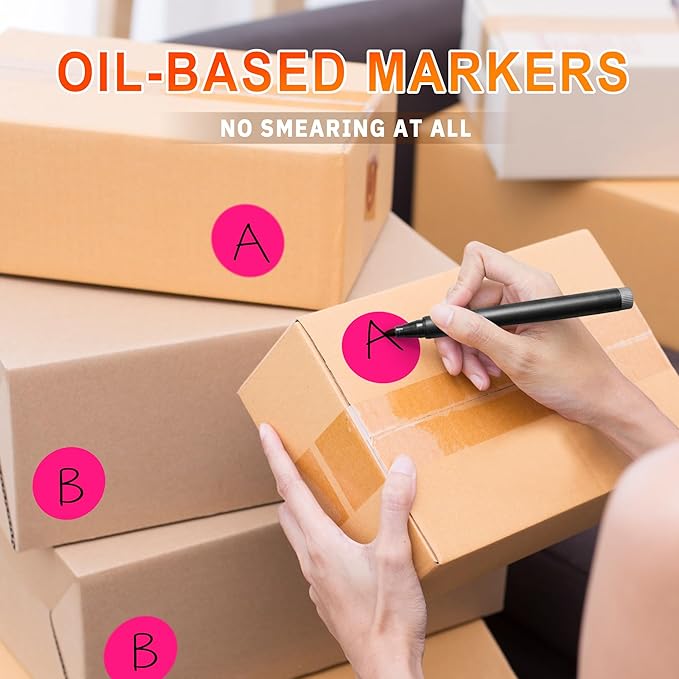 Easy to Use 2 Inch Round Fluorescent Pink Color - Image 4
