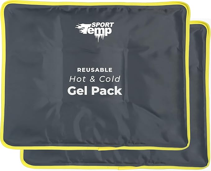 Hot & Cold Reusable Gel Packs Flexible Soft Compress by SportTemp