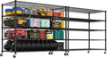 PrimeZone 5 Tier 80.7" Hx55.5 Wx24 D Wire Shelving by PrimeZone