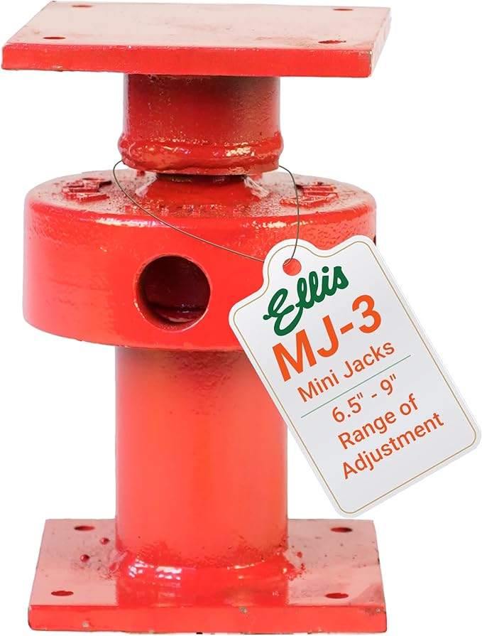 Ellis Manufacturing Adjustable Mini Screw Jack Post – House Jack by Ellis